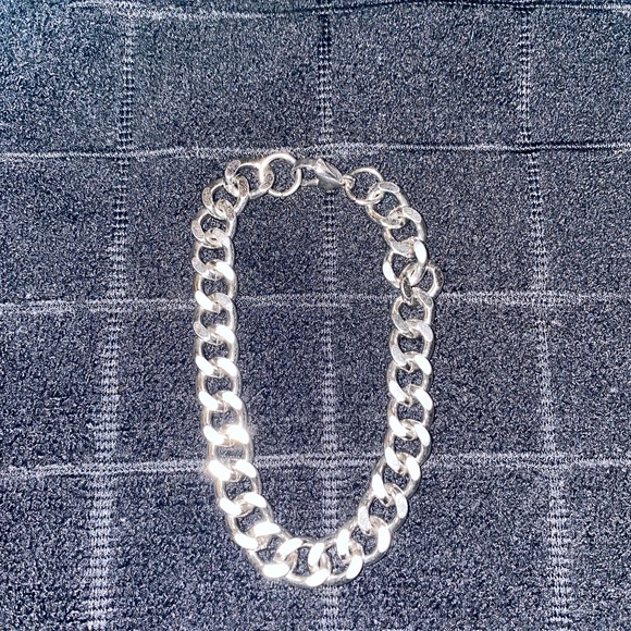 Men’s Stainless Steel Cuban Link Bracelet -8Inches - Picture 2 of 2